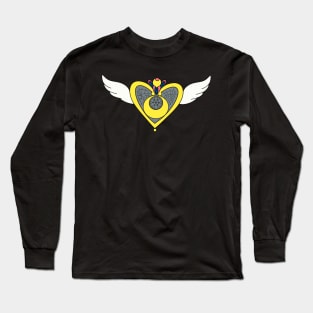 Heart Brooch Long Sleeve T-Shirt